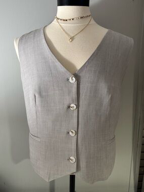 Haver & Blair Light Gray Tailored Vest